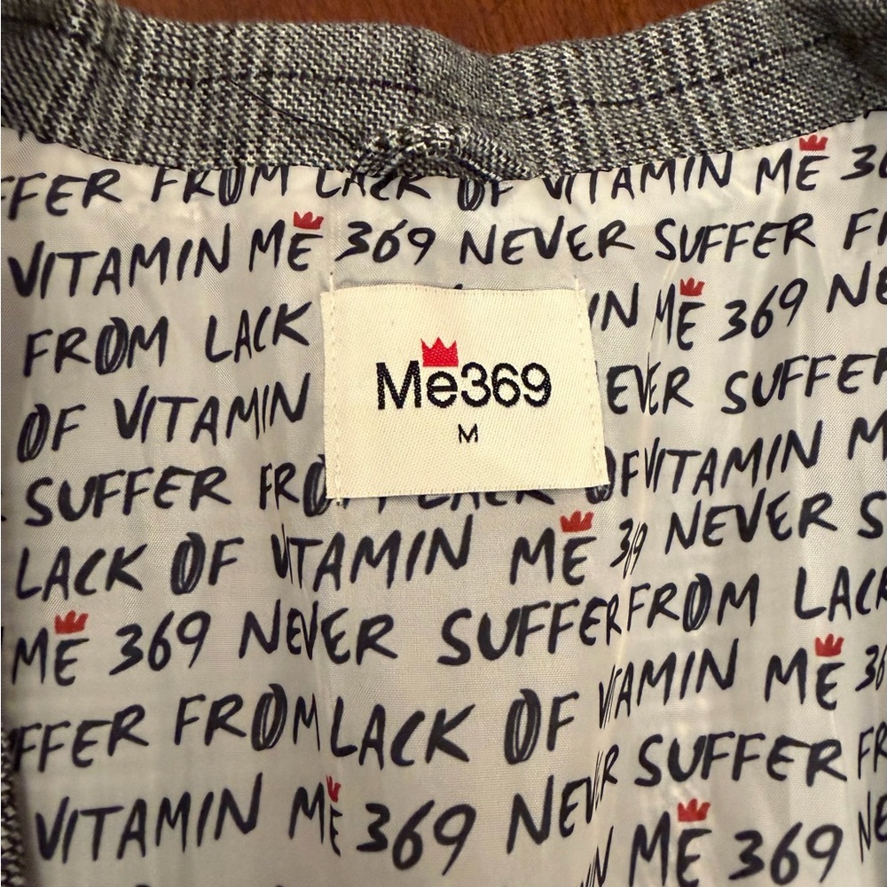Me369 Embroidered Blazer Size M - Picture 4 of 7